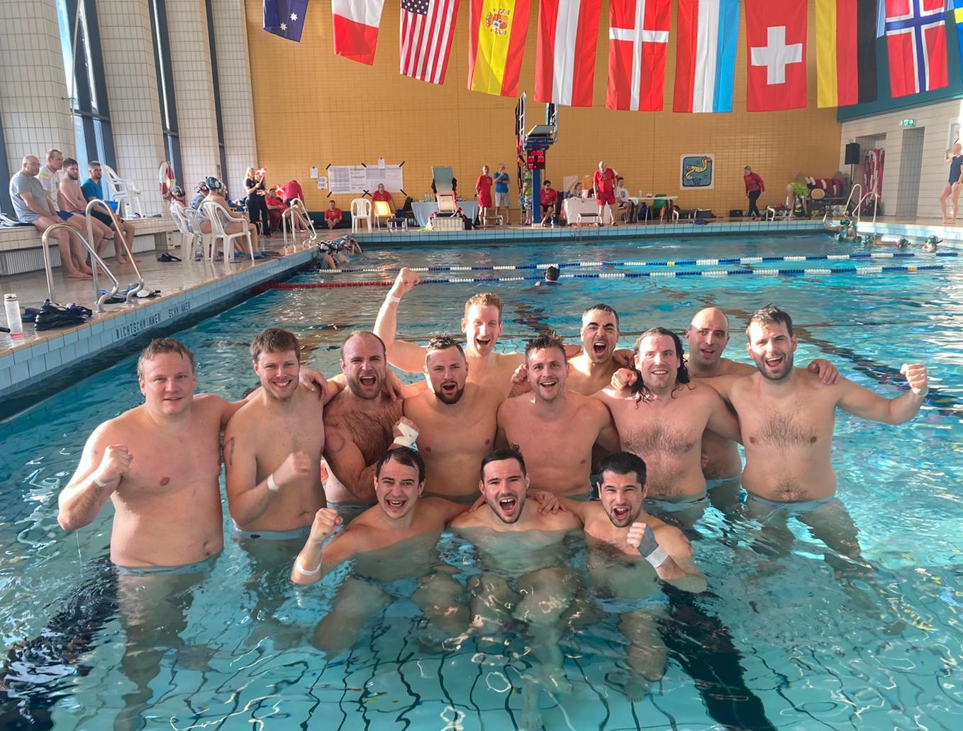 Unterwasser Rugby team