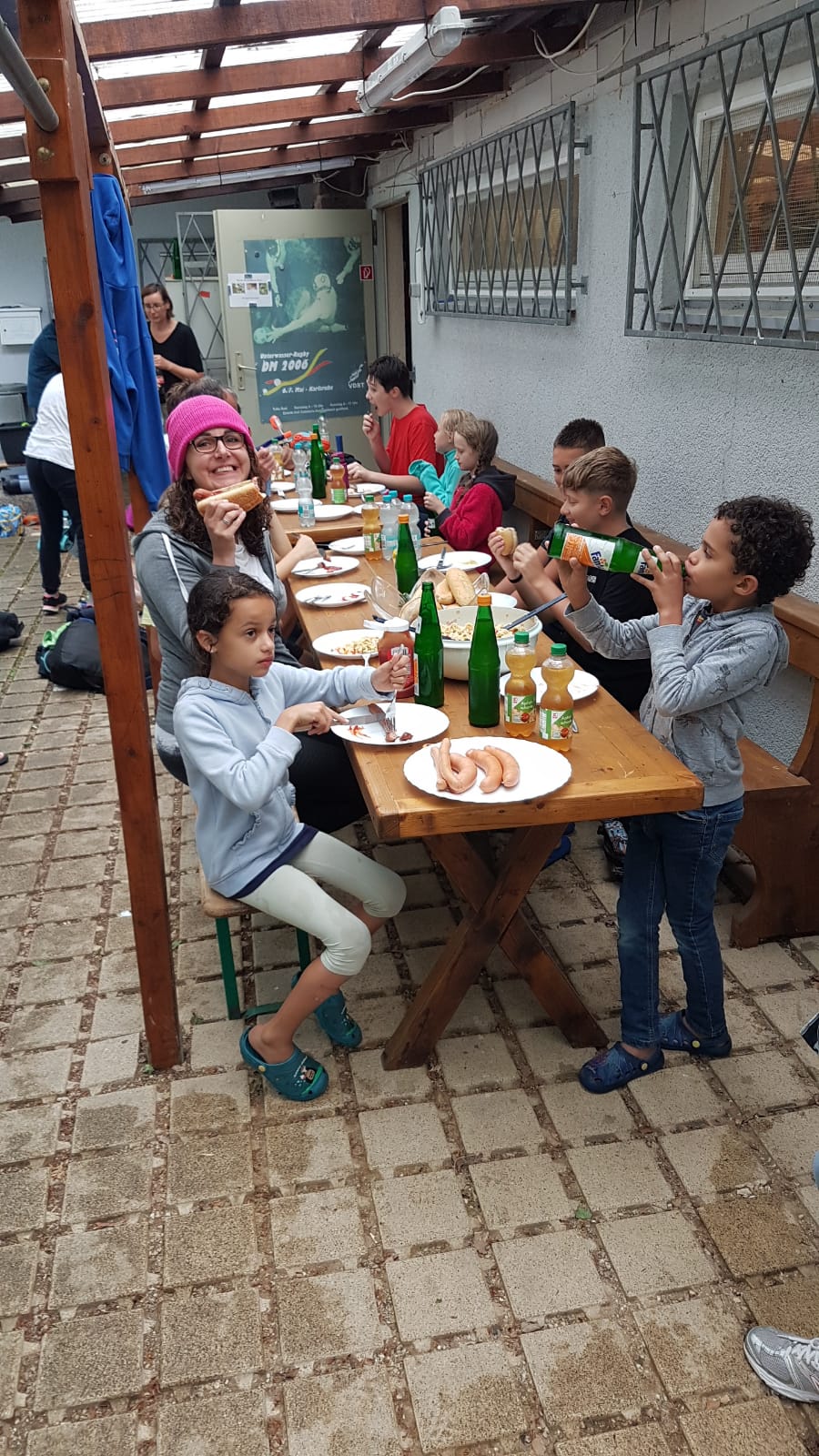 Essen nach Tauchgang